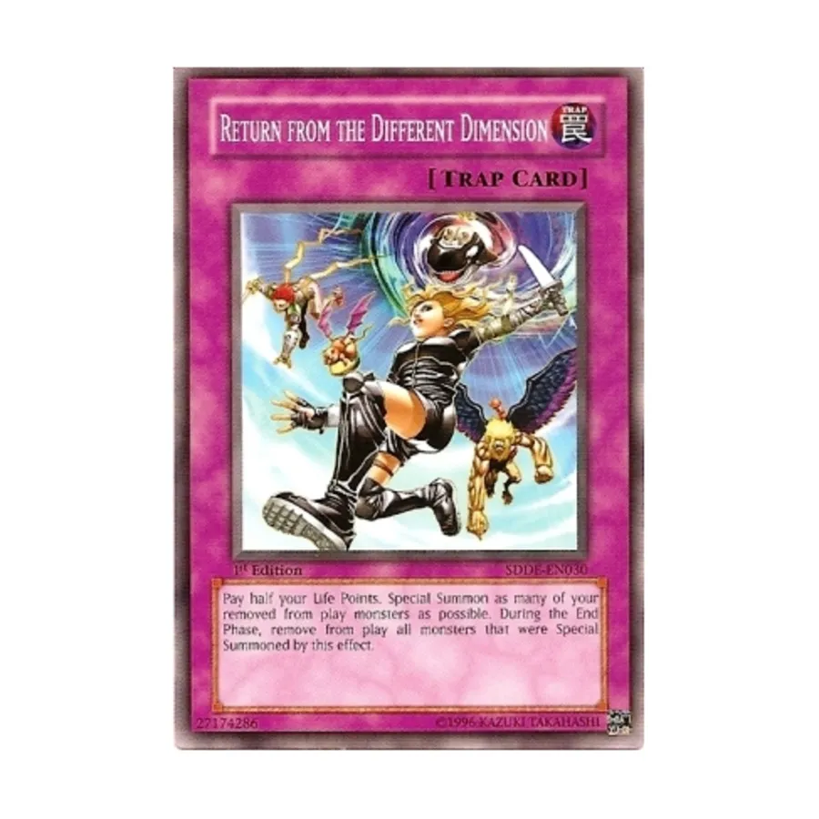 CCG Возвращение из другого измерения (общее), Yu-Gi-Oh - Structure Deck - Dark Emperor - Singles
CCG Возвращение из другого измерения (общее), Yu-Gi-Oh - Structure Deck - Dark Emperor - Singles