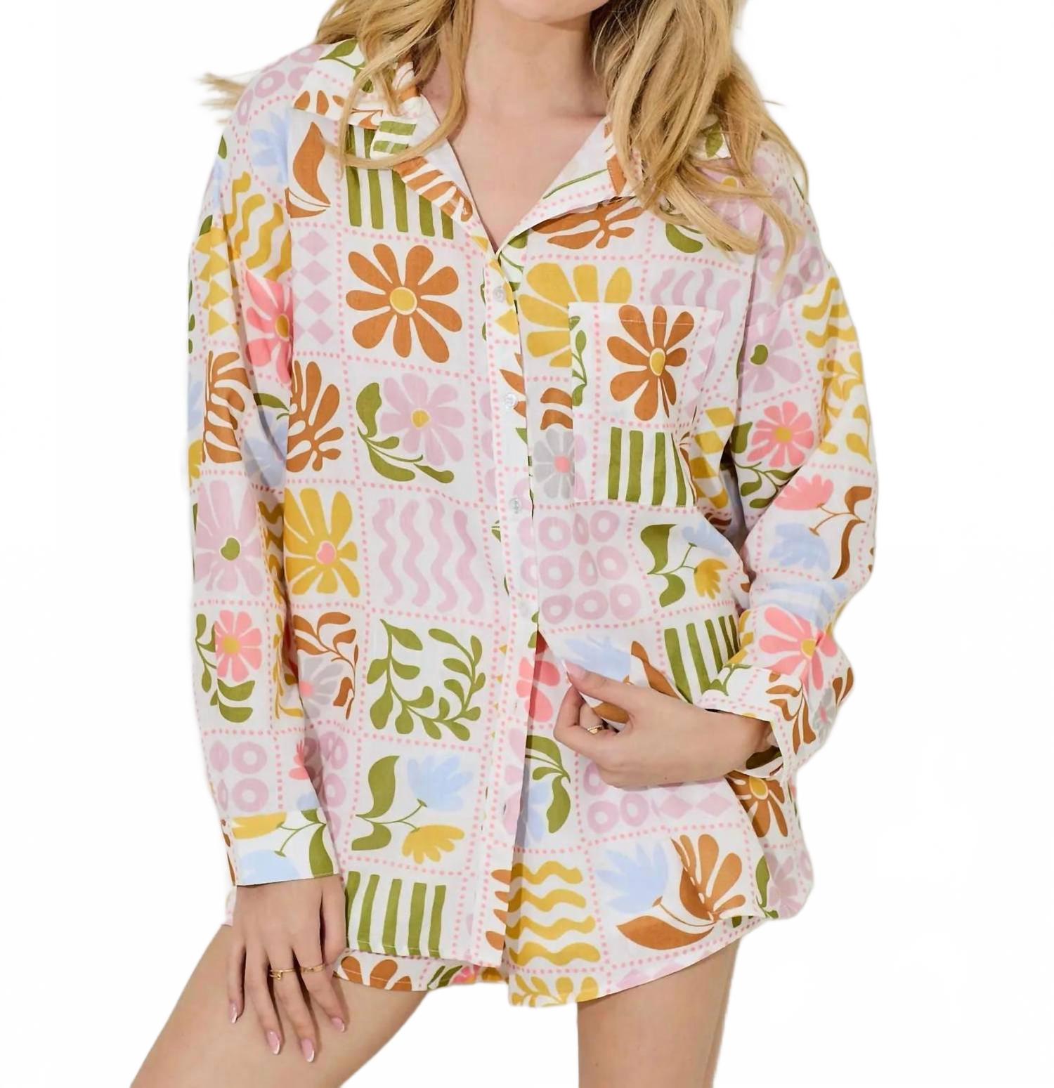 Топ Lucia в мультиколоре Baevely by Wellmade
Топ Lucia в мультиколоре Baevely by Wellmade