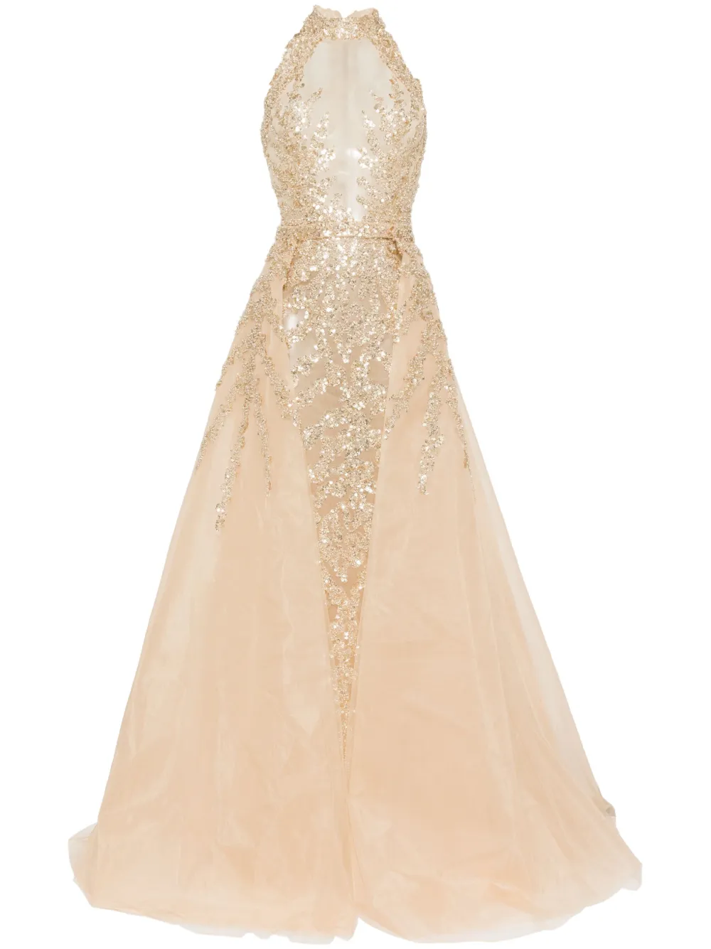 Декорированное платье Saiid Kobeisy, нейтральный
Декорированное платье Saiid Kobeisy, нейтральный