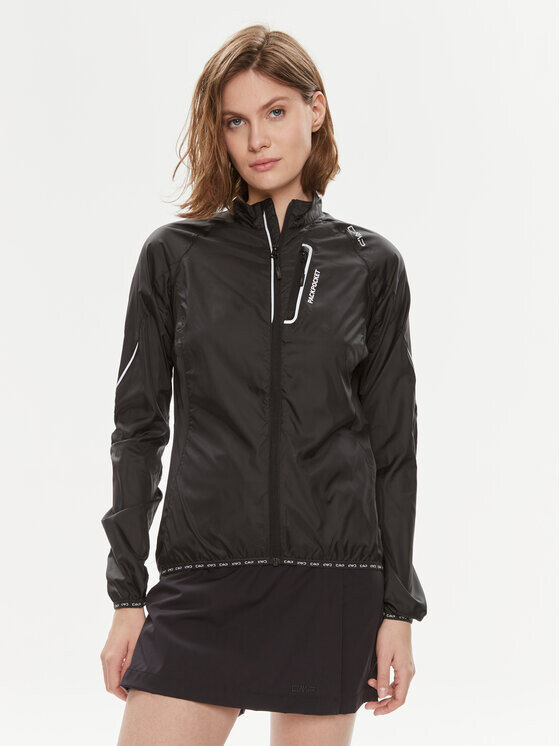Беговая куртка стандартного кроя Cmp, черный 
Беговая куртка стандартного кроя Cmp, черный