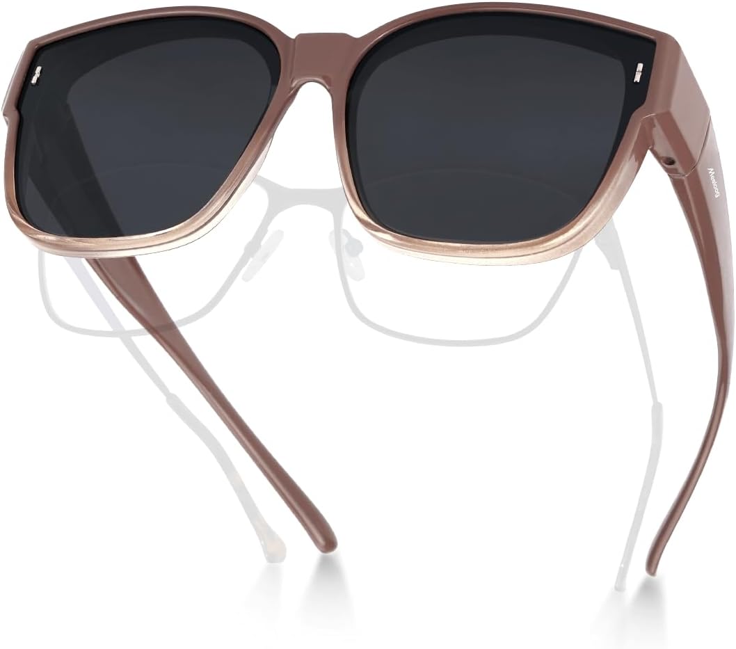 Солнцезащитные очки Meeloog Large Polarized Fit Over Glasses для женщин и мужчин, большие, модные квадратные очки для вождения и езды MST0110, P1 Coffee Frame/Black Lens
Солнцезащитные очки Meeloog Large Polarized Fit Over Glasses для женщин и мужчин, большие, модные квадратные очки для вождения и езды MST0110, P1 Coffee Frame/Black Lens