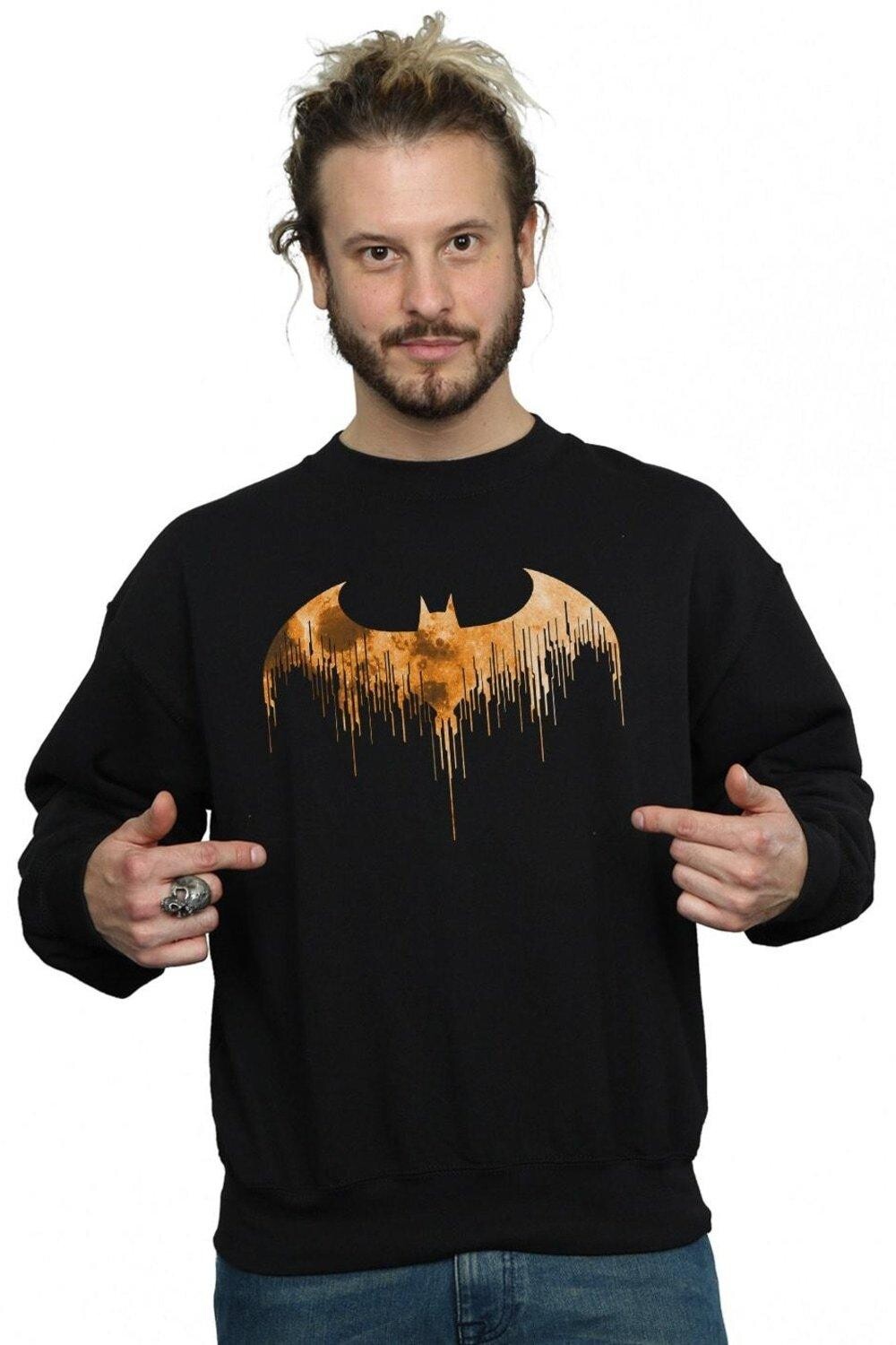 Толстовка с логотипом Batman Arkham Knight Halloween Moon DC Comics, черный
Толстовка с логотипом Batman Arkham Knight Halloween Moon DC Comics, черный