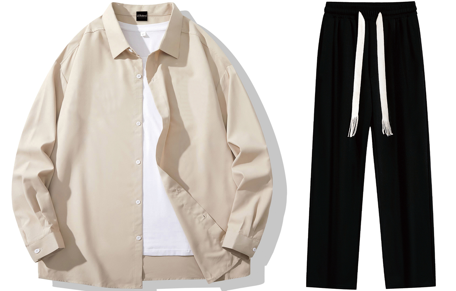 Комлпект Shirt Matching Set Fall And Winter Unisex LA'T.WEEKEND
Комлпект Shirt Matching Set Fall And Winter Unisex LA'T.WEEKEND