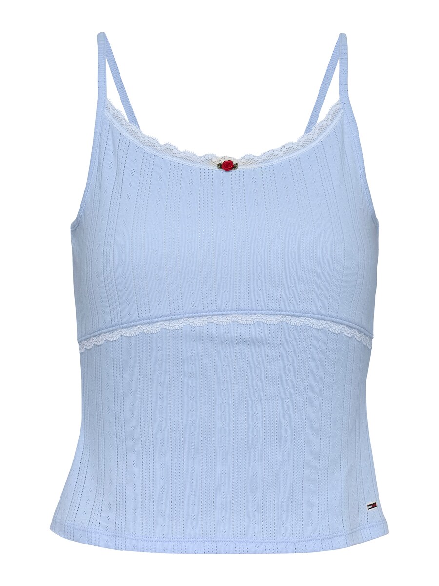 Топ Tommy Jeans, светло-синий
Топ Tommy Jeans, светло-синий