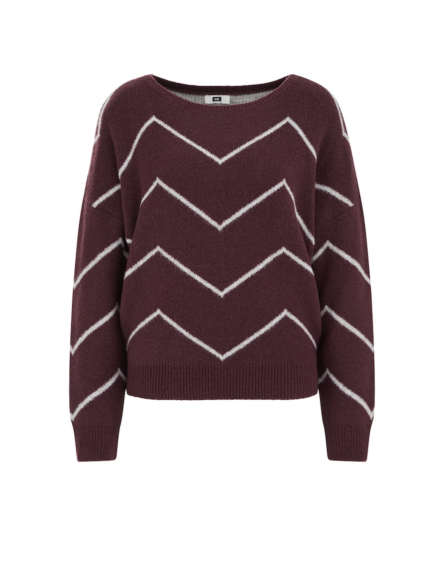 Свитер WE Fashion, баклажановый
Свитер WE Fashion, баклажановый