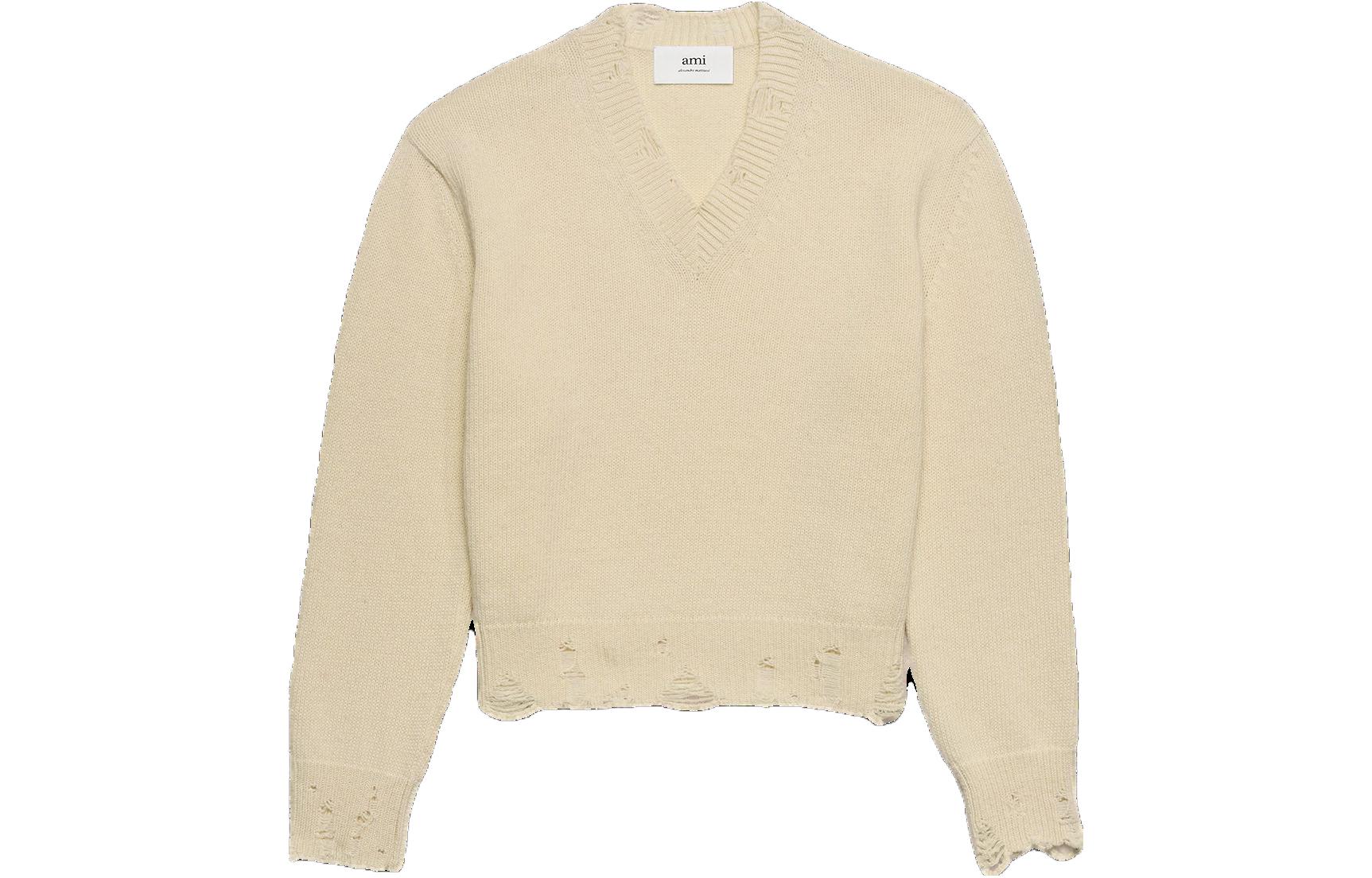 Ами Парис свитер с вырезом AMIPARIS, желтый
Ами Парис свитер с вырезом AMIPARIS, желтый