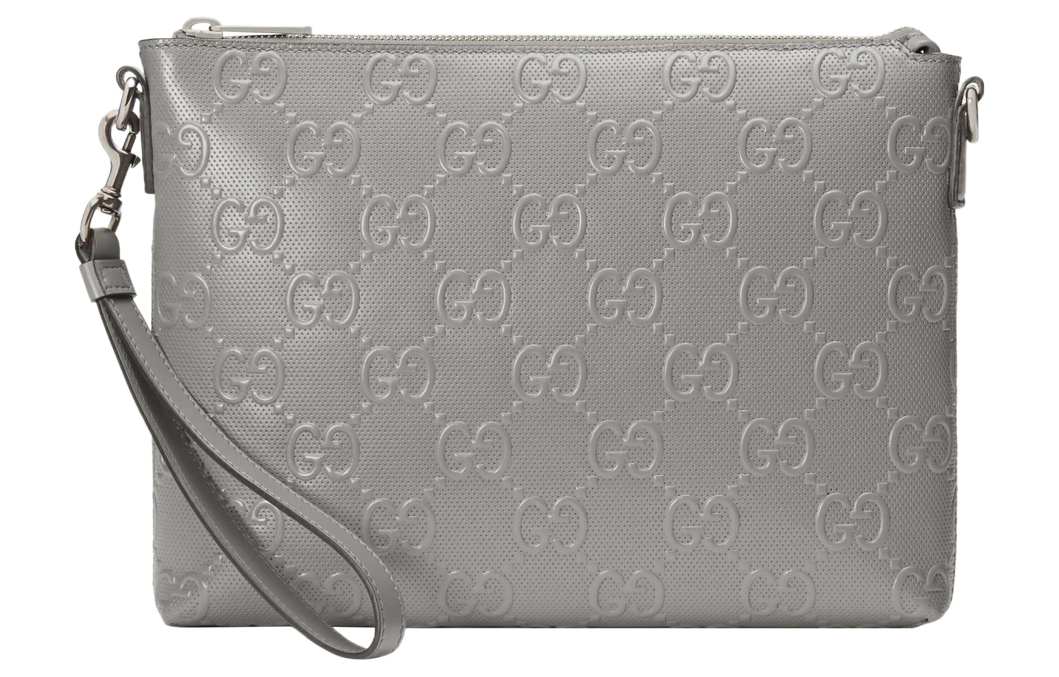 Кожаная мужская сумка-кошелек через плечо на одно плечо среднего размера серебристый GUCCI
Кожаная мужская сумка-кошелек через плечо на одно плечо среднего размера серебристый GUCCI