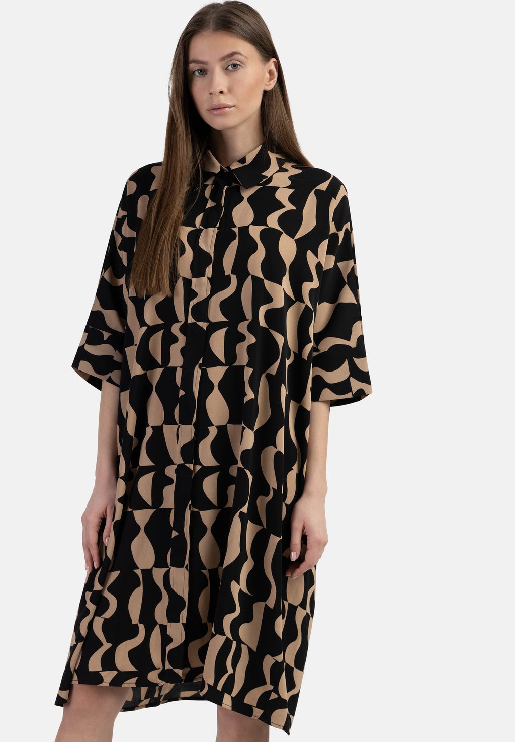 Платье-рубашка ACALMAR DreiMaster, черный
Платье-рубашка ACALMAR DreiMaster, черный