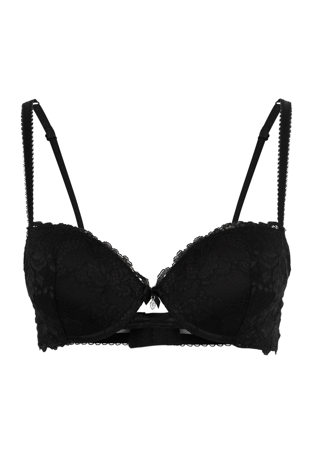 Бюстгальтер пуш ап LASCANA, черный
Бюстгальтер пуш ап LASCANA, черный