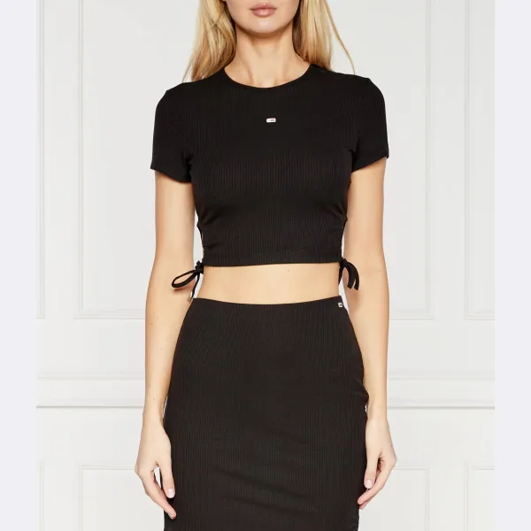 Укороченная блузка в сборе Tommy Hilfiger, черный
Укороченная блузка в сборе Tommy Hilfiger, черный