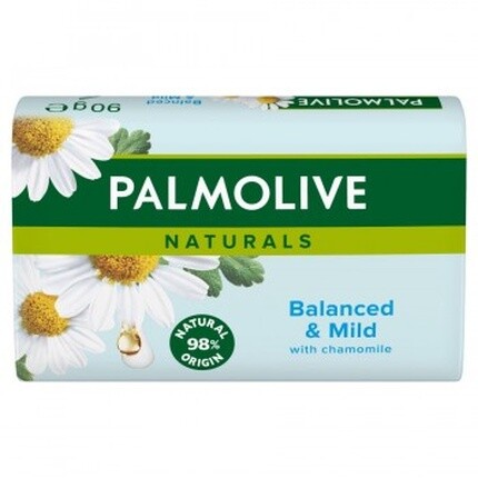 Натуральное мыло для рук с ромашкой, сбалансированное и мягкое, 90 г Palmolive
Натуральное мыло для рук с ромашкой, сбалансированное и мягкое, 90 г Palmolive