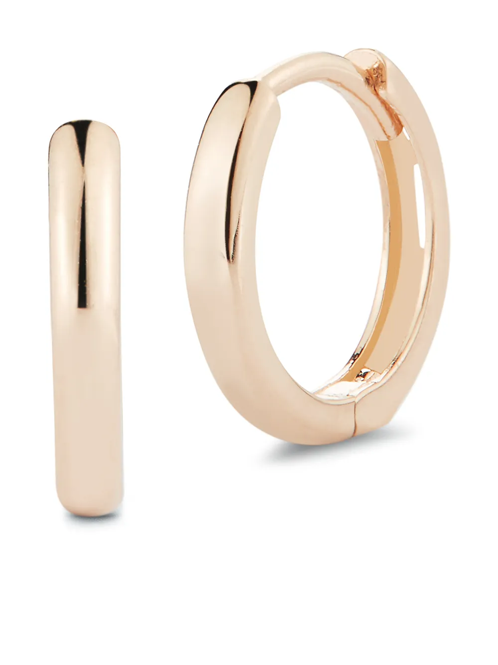 Серьги-хагги из розового золота Mateo, розовый
Серьги-хагги из розового золота Mateo, розовый