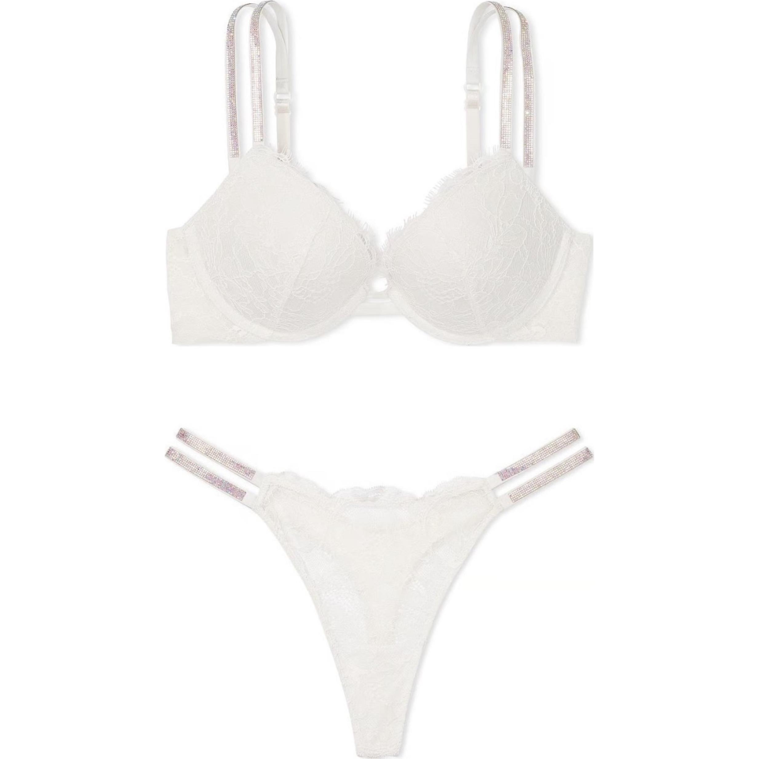 Victoria's Secret Женский комплект нижнего белья белый
Victoria's Secret Женский комплект нижнего белья белый