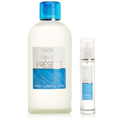 Туалетная вода Eau De Present, многоразовый испаритель, 1000 мл, Luxana
Туалетная вода Eau De Present, многоразовый испаритель, 1000 мл, Luxana