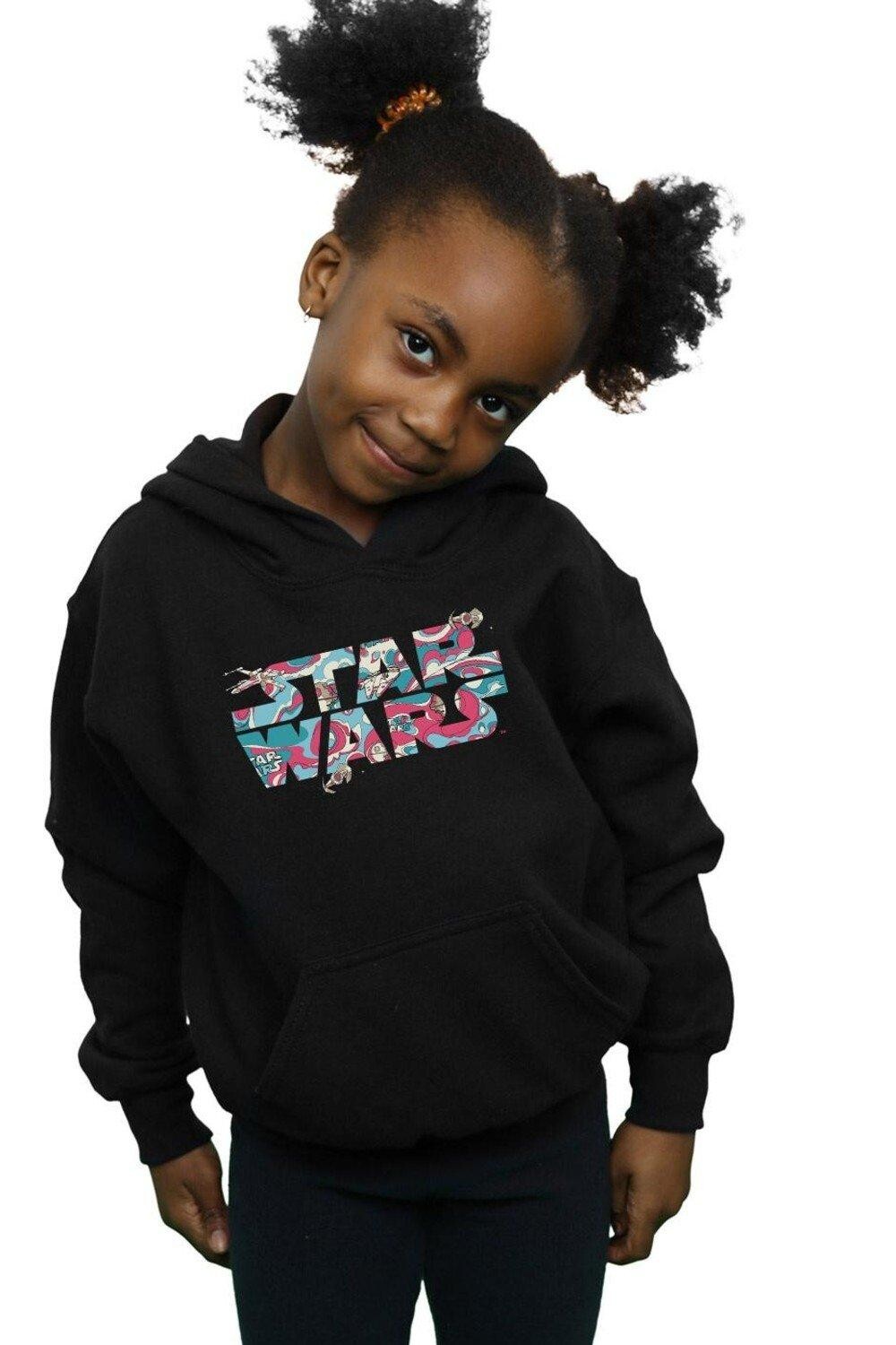 Толстовка с волнистым логотипом корабля Star Wars, черный
Толстовка с волнистым логотипом корабля Star Wars, черный