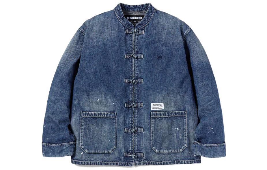 NEIGHBORHOOD Джинсовая куртка мужская синяя, Blue
NEIGHBORHOOD Джинсовая куртка мужская синяя, Blue