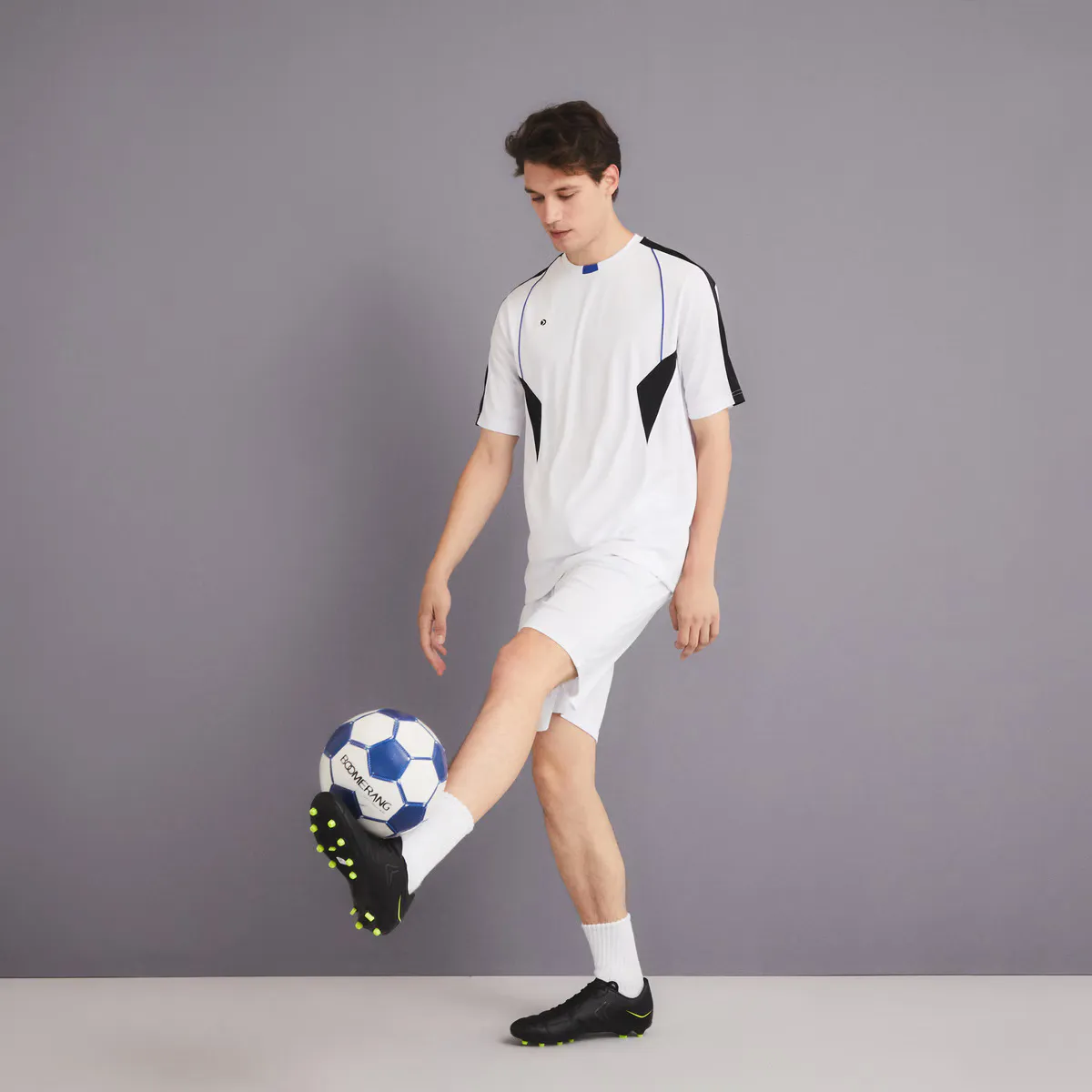 Мужские футбольные шорты Boomerang, белый
Мужские футбольные шорты Boomerang, белый