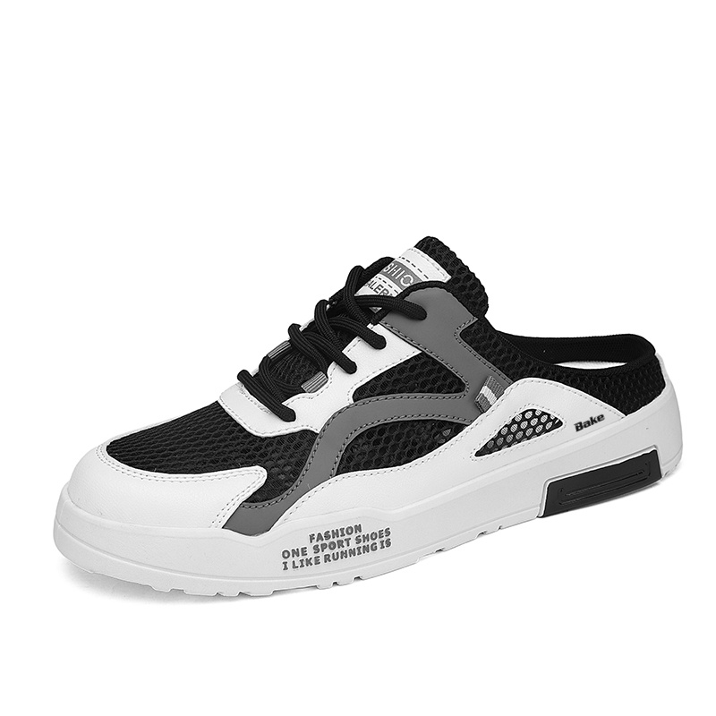 BAKE Мужские противоскользящие тапочки с закрытым носком, устойчивые к запаху, на резиновой подошве, черно-серые, цвет Black Gray
BAKE Мужские противоскользящие тапочки с закрытым носком, устойчивые к запаху, на резиновой подошве, черно-серые, цвет Black Gray