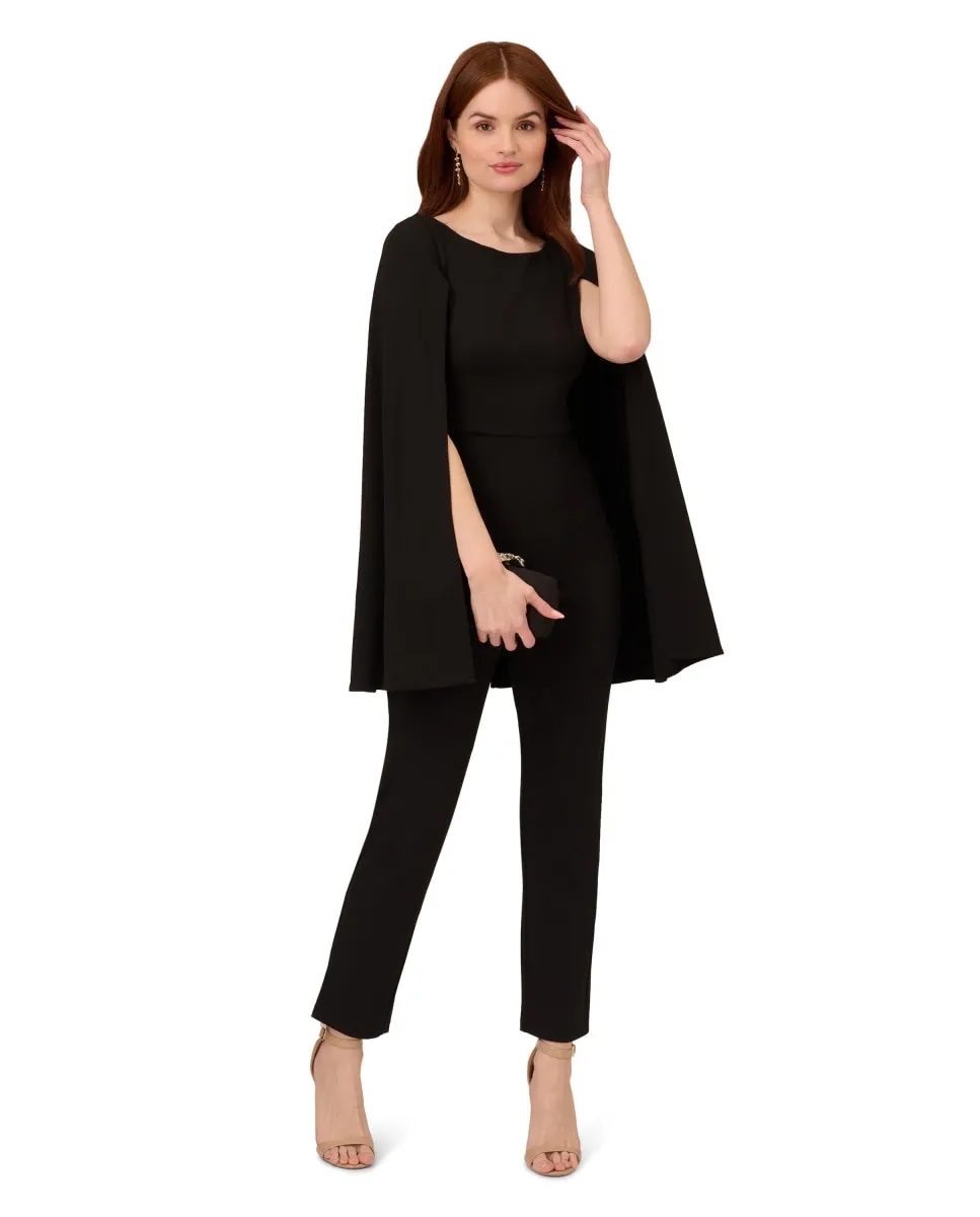 Женский приталенный комбинезон с накидкой Adrianna Papell, черный
Женский приталенный комбинезон с накидкой Adrianna Papell, черный