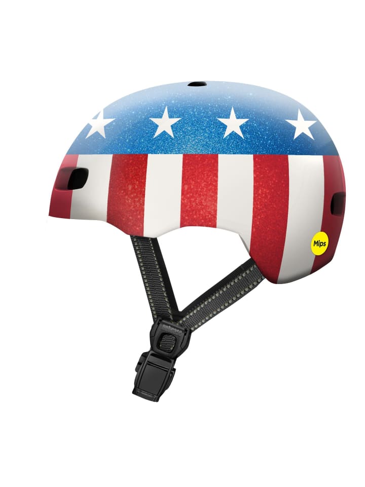 Nutcase Детский велосипедный шлем Baby Nutty сине-красно-белого цвета
Nutcase Детский велосипедный шлем Baby Nutty сине-красно-белого цвета