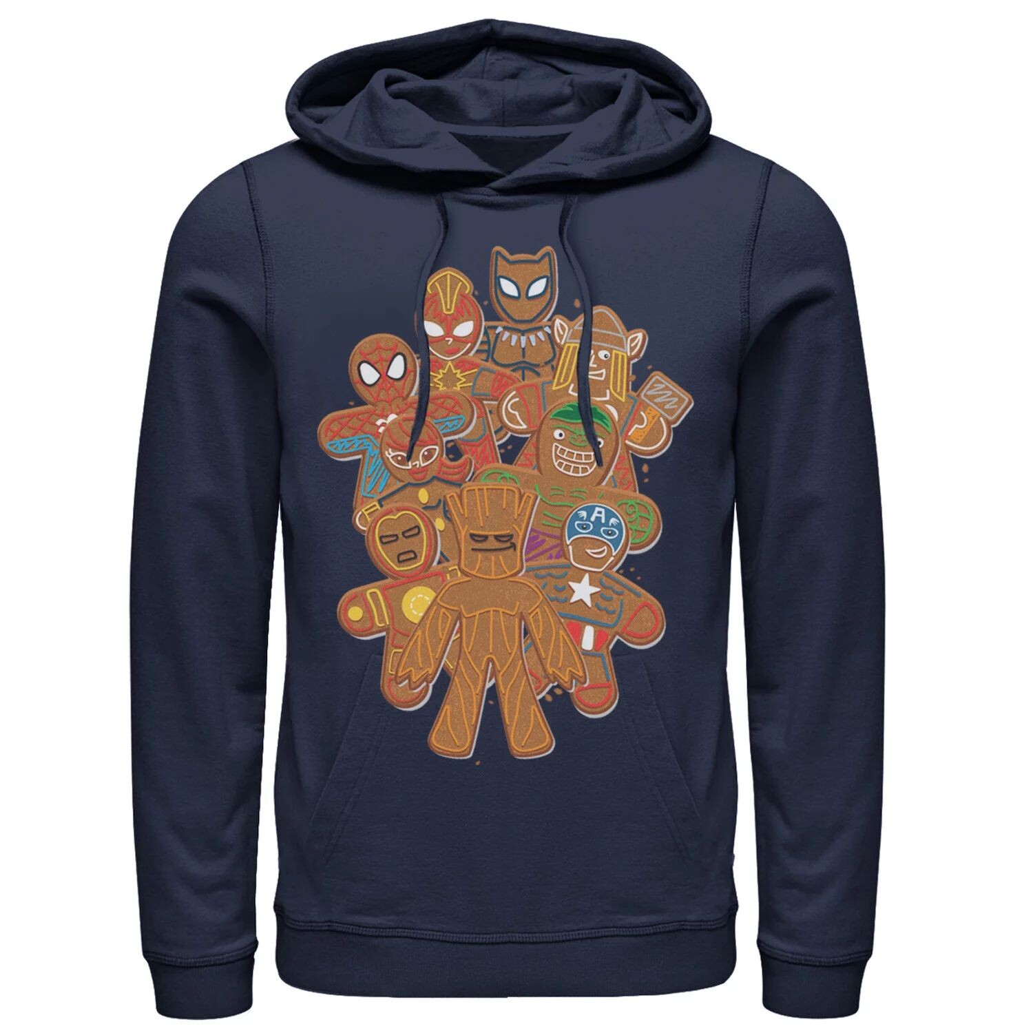 Мужская толстовка с принтом «Пряничное печенье» Marvel Avengers Licensed Character
Мужская толстовка с принтом «Пряничное печенье» Marvel Avengers Licensed Character