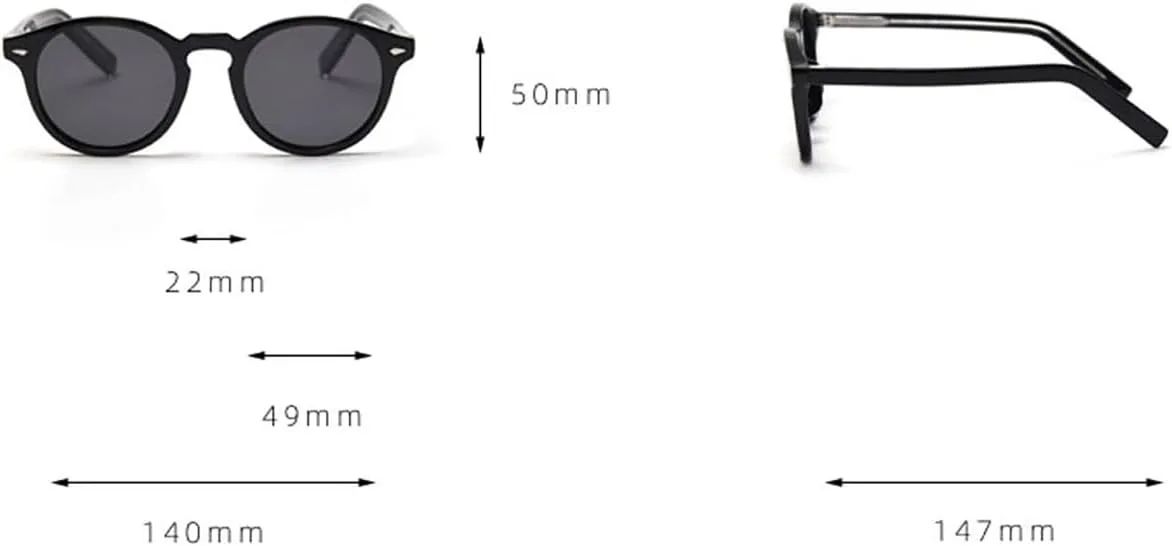 Женские солнцезащитные очки с круглой оправой Tr90 UV400, мужские поляризованные солнцезащитные очки в корейском стиле с ацетатными дужками weiyuchen, Grey With Blue
Женские солнцезащитные очки с круглой оправой Tr90 UV400, мужские поляризованные солнцезащитные очки в корейском стиле с ацетатными дужками weiyuchen, Grey With Blue