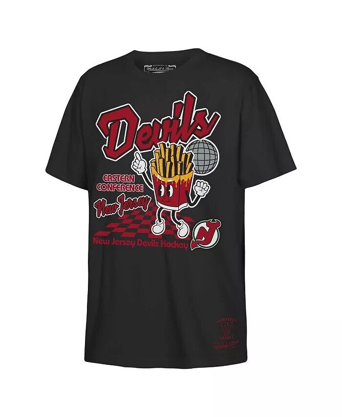Черная футболка для мальчиков и девочек «Нью-Джерси Девилз» Mitchell & Ness, черный
Черная футболка для мальчиков и девочек «Нью-Джерси Девилз» Mitchell & Ness, черный