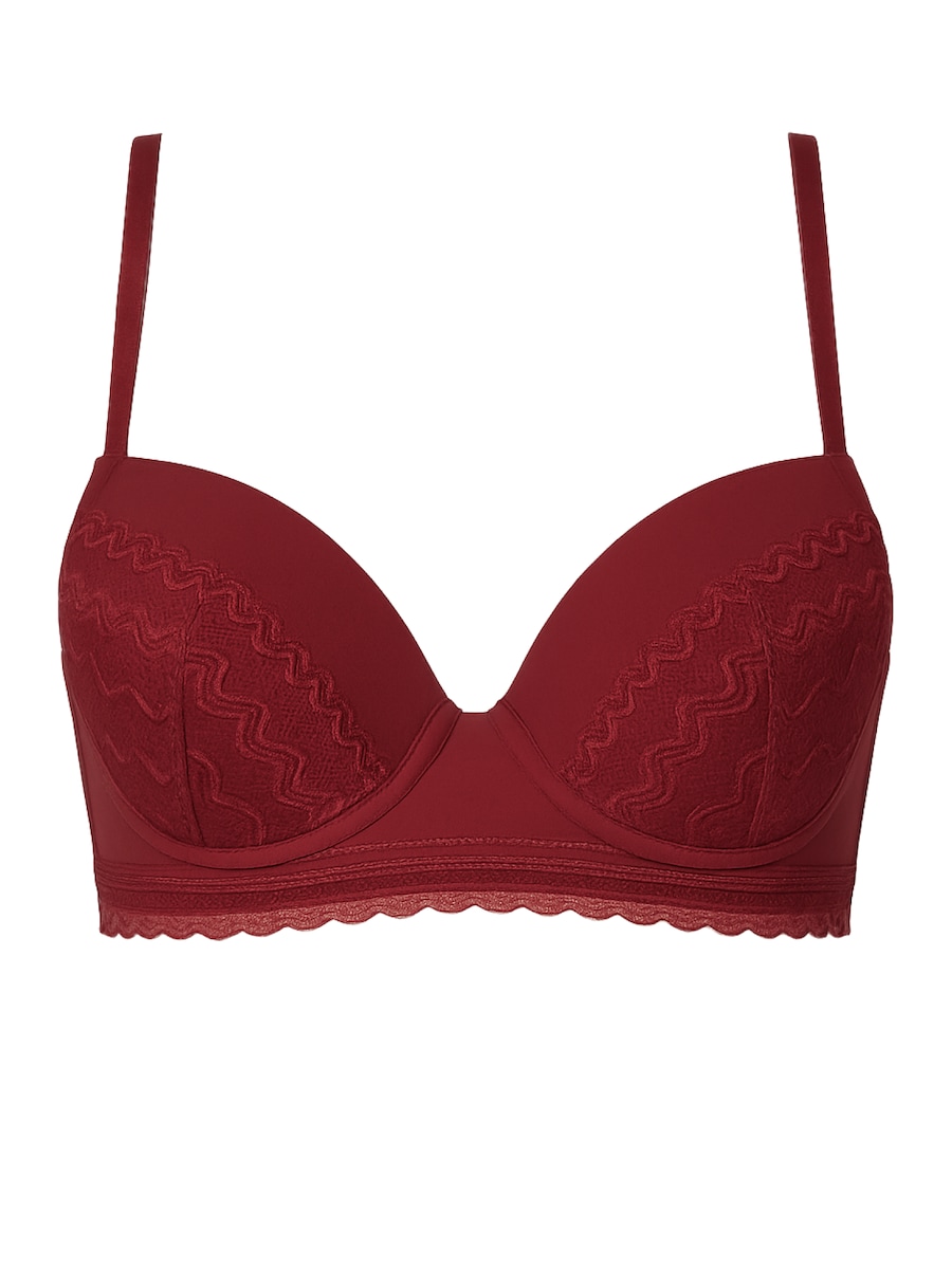 Бюстгальтер пуш-ап C&City, бордовый
Бюстгальтер пуш-ап C&City, бордовый