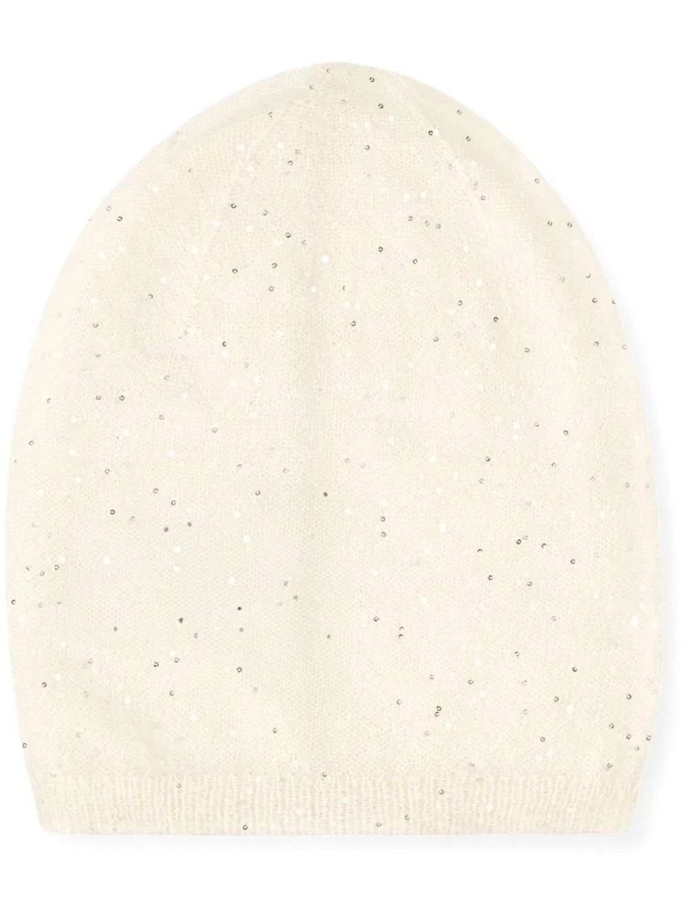 Шапка бини с пайетками Fabiana Filippi, нейтральный
Шапка бини с пайетками Fabiana Filippi, нейтральный