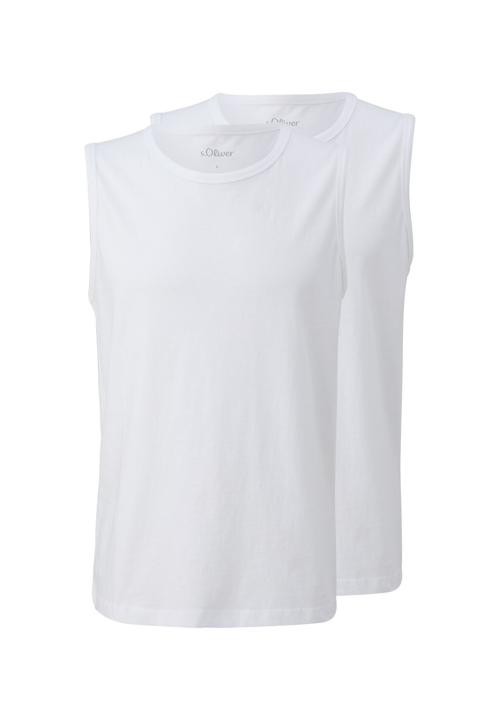 Топ 2PACK s.Oliver, белый 
Топ 2PACK s.Oliver, белый