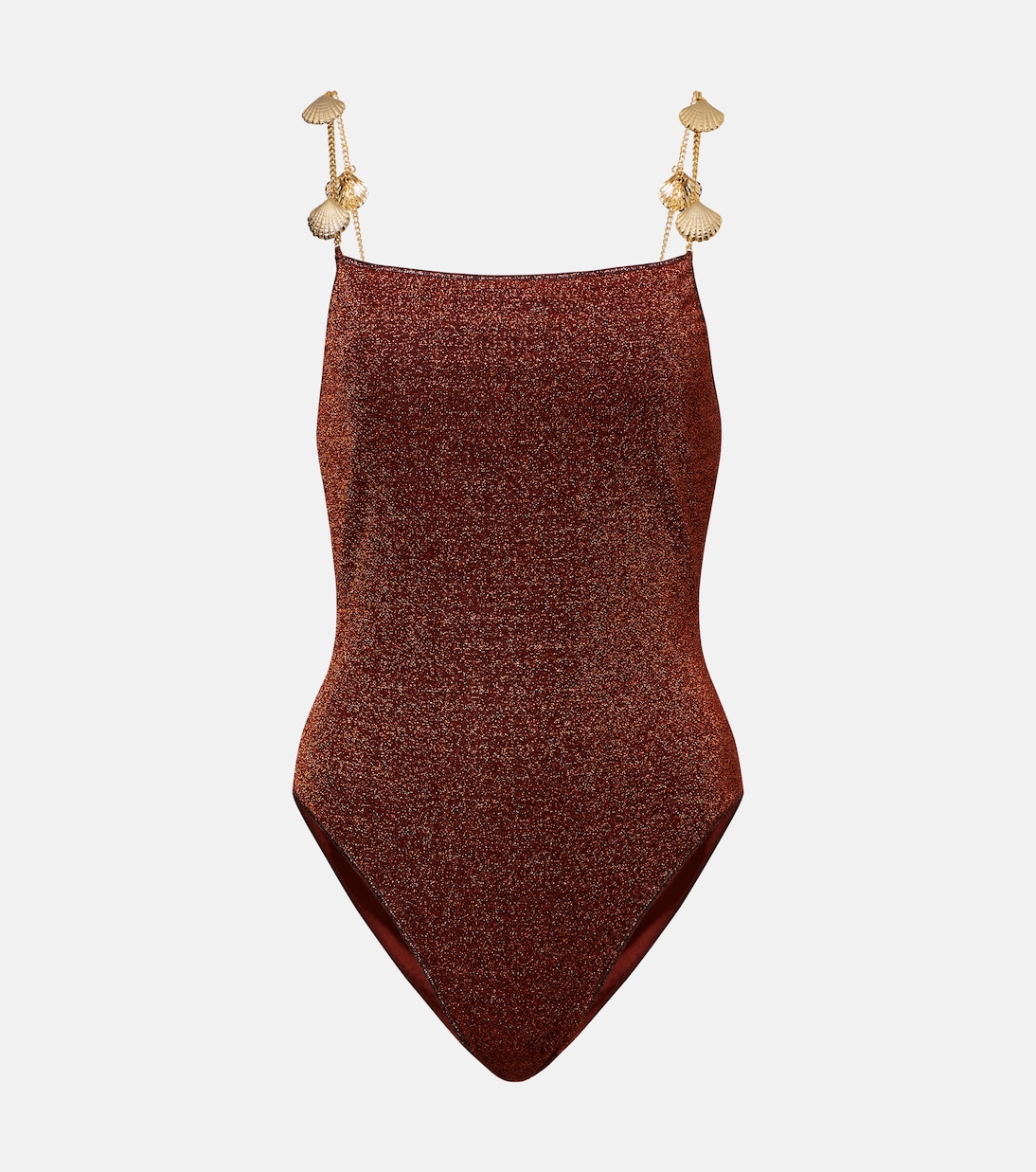 Купальник Lumière Shells с декоративными элементами Oséree, коричневый
Купальник Lumière Shells с декоративными элементами Oséree, коричневый