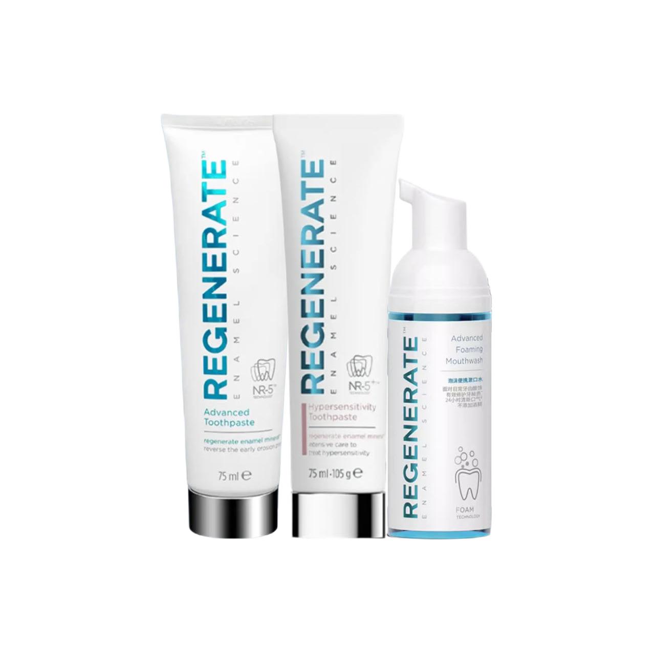 Зубная паста для восстановления эмали + ополаскиватель для рта cloud foam набор для ухода за полостью рта освежающий дыхание 75мл+50мл REGENERATE
Зубная паста для восстановления эмали + ополаскиватель для рта cloud foam набор для ухода за полостью рта освежающий дыхание 75мл+50мл REGENERATE