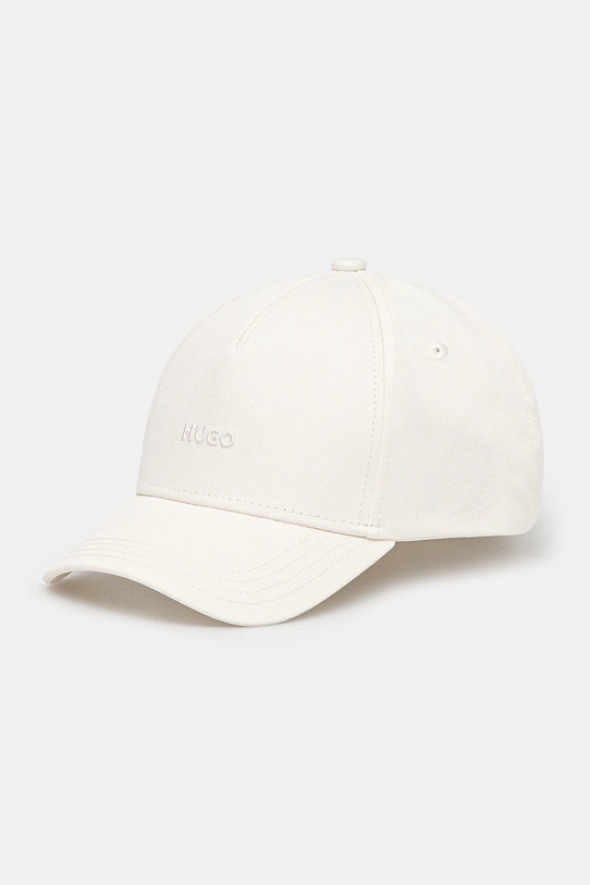 Хлопковая кепка с козырьком Hugo, бежевый
Хлопковая кепка с козырьком Hugo, бежевый