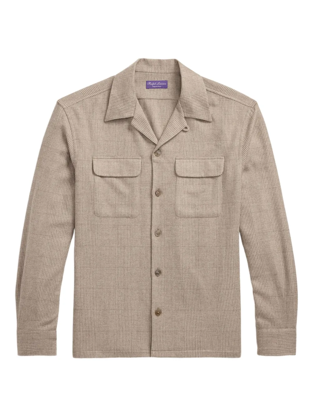 Рубашка в клетку Ralph Lauren Purple Label, нейтральный
Рубашка в клетку Ralph Lauren Purple Label, нейтральный