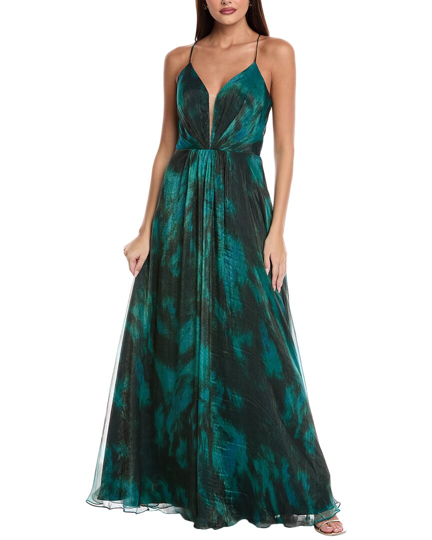 Шифоновое платье Rene Ruiz, зеленый 
Шифоновое платье Rene Ruiz, зеленый