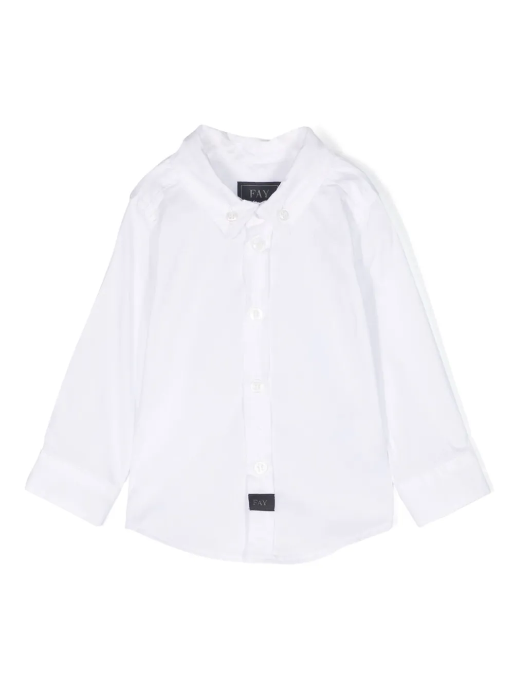 Рубашка с нашивкой-логотипом Fay Kids, белый
Рубашка с нашивкой-логотипом Fay Kids, белый