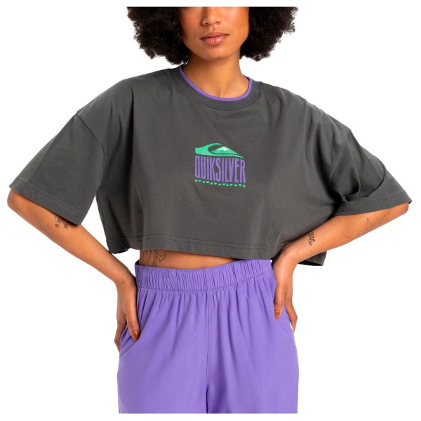 Женская макси-кроп-футболка из с/х Quiksilver, Dark Shadow
Женская макси-кроп-футболка из с/х Quiksilver, Dark Shadow