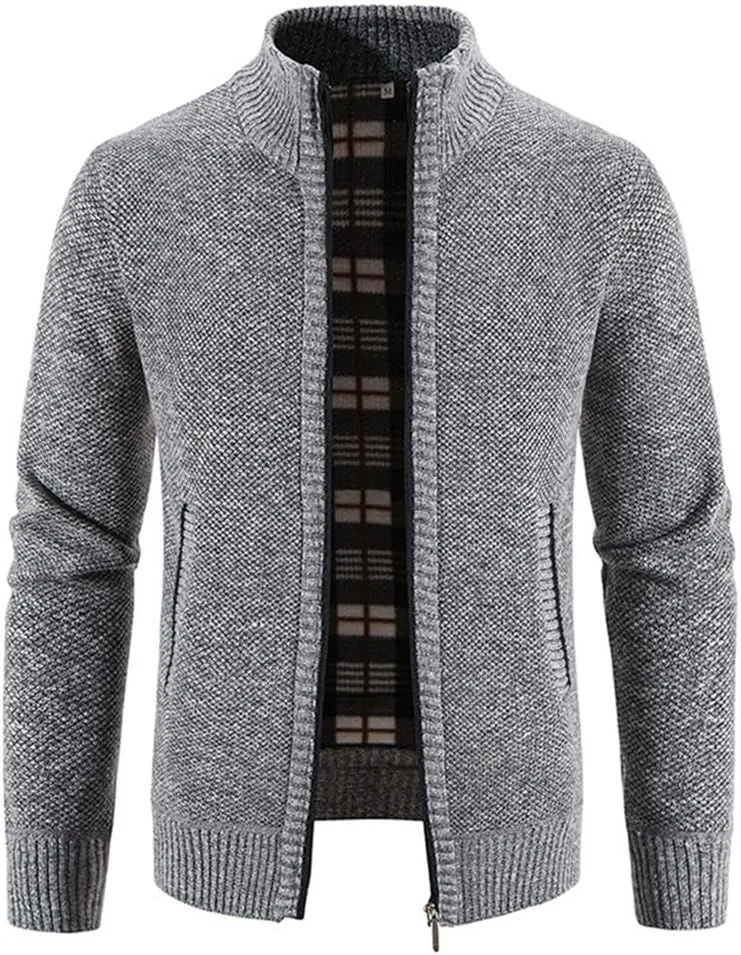 Мужской кардиган баронхонг с полной застежкой-молнией, повседневный приталенный с воротником стойкой или капюшоном, однотонный зимний утепленный BaronHong
Мужской кардиган баронхонг с полной застежкой-молнией, повседневный приталенный с воротником стойкой или капюшоном, однотонный зимний утепленный BaronHong