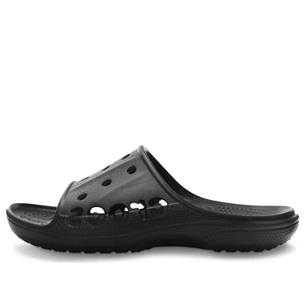 Тапочки baya slippers black Crocs, черный
Тапочки baya slippers black Crocs, черный