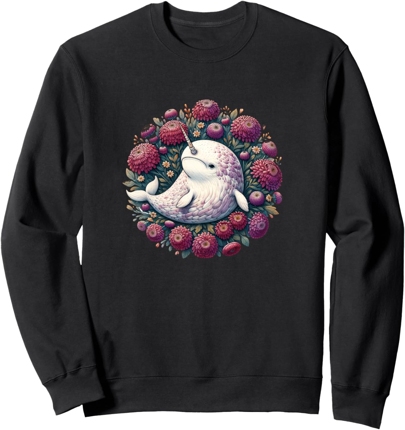 Милая толстовка с изображением нарвала, цветов и нарвала Cute Narwhal Art Flowers Snugg, черный
Милая толстовка с изображением нарвала, цветов и нарвала Cute Narwhal Art Flowers Snugg, черный