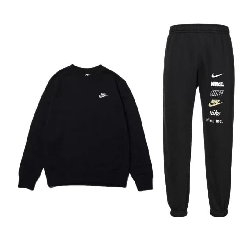 Повседневная спортивная одежда Мужская черная Nike
Повседневная спортивная одежда Мужская черная Nike