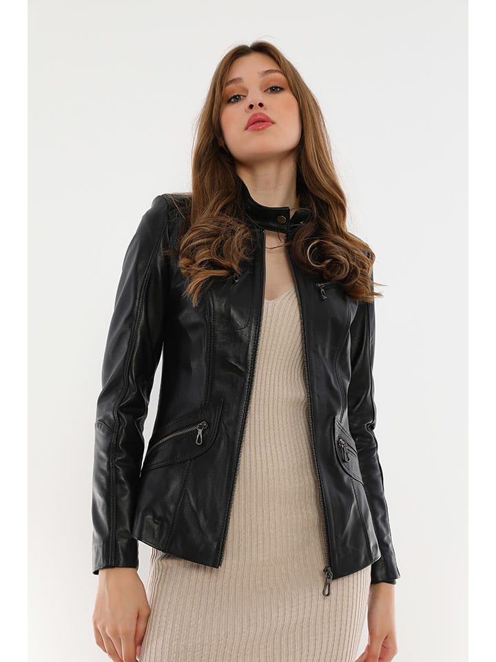 Кожаная куртка Basics & More, черный
Кожаная куртка Basics & More, черный