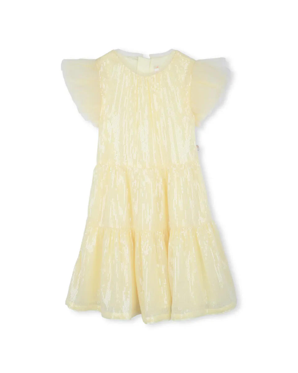 Платье для девочки желтого цвета с короткими рукавами Billieblush, жёлтый
Платье для девочки желтого цвета с короткими рукавами Billieblush, жёлтый
