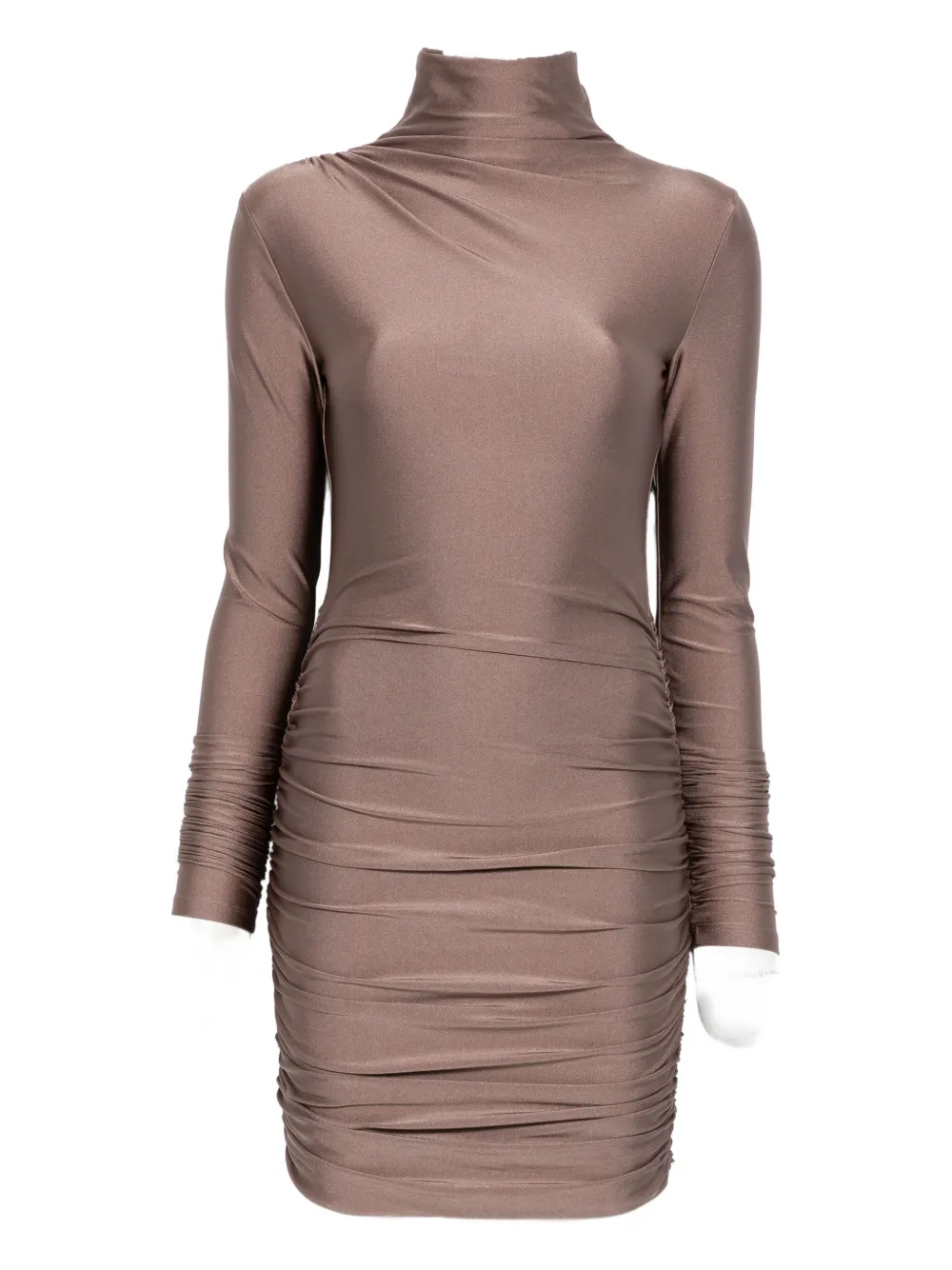 Мини-платье Oleandra с высоким воротом и сборками THE ANDAMANE, серый
Мини-платье Oleandra с высоким воротом и сборками THE ANDAMANE, серый