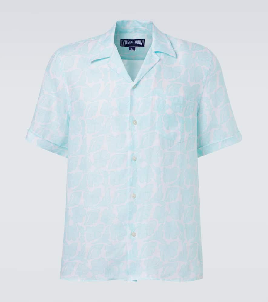 Шарли блузка боулинг в цветочный принт из льна Vilebrequin, Blanc
Шарли блузка боулинг в цветочный принт из льна Vilebrequin, Blanc