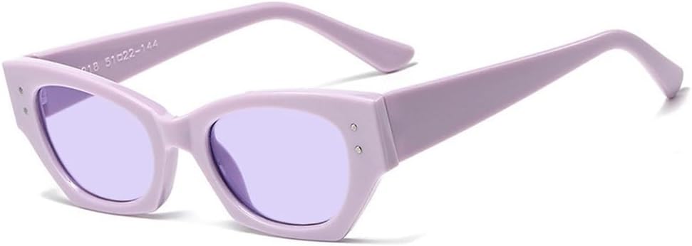 Винтажные солнцезащитные очки «кошачий глаз» с маленькими заклепками, модные женские очки с многоугольными линзами и защитой от УФ-излучения UV400 HYYZZC, Purple Purple
Винтажные солнцезащитные очки «кошачий глаз» с маленькими заклепками, модные женские очки с многоугольными линзами и защитой от УФ-излучения UV400 HYYZZC, Purple Purple