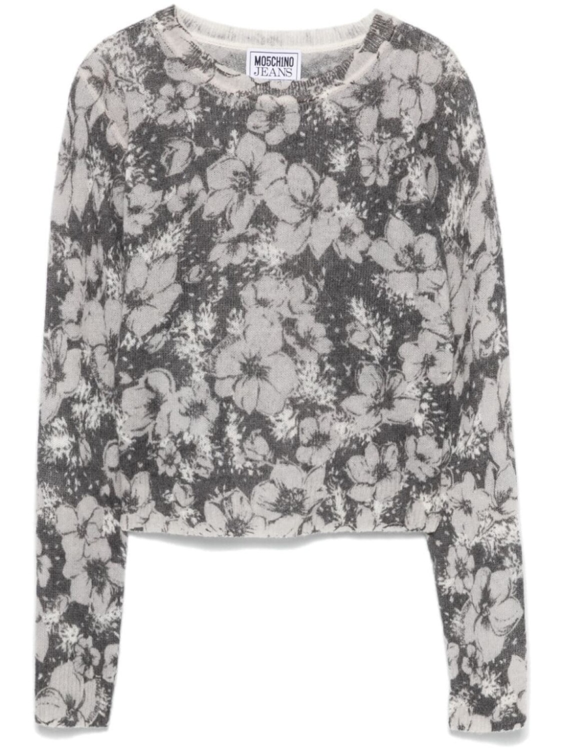 MOSCHINO JEANS жаккардовый свитер с цветочным узором, серый
MOSCHINO JEANS жаккардовый свитер с цветочным узором, серый
