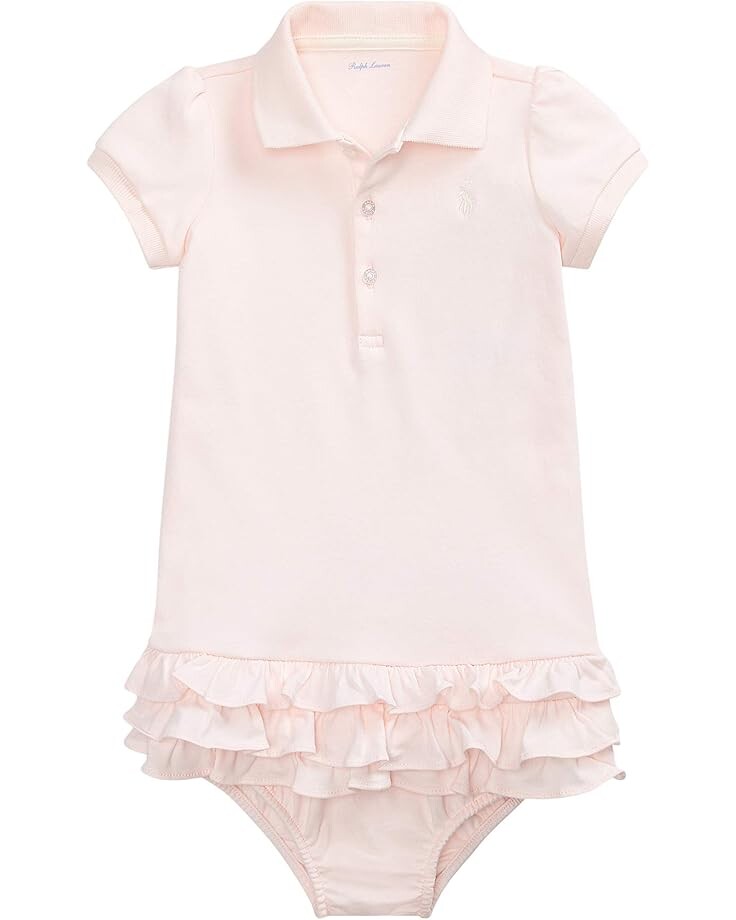 Платье Polo Ralph Lauren Kids Ruffled Polo Dress & Bloomer, цвет Delicate Pink
Платье Polo Ralph Lauren Kids Ruffled Polo Dress & Bloomer, цвет Delicate Pink