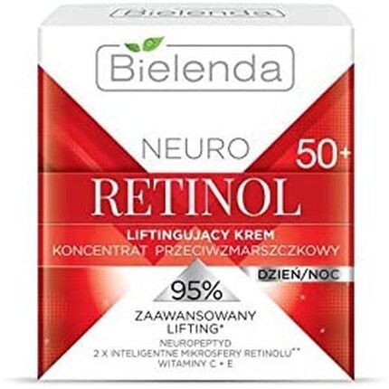Neuro Retinol Крем-лифтинг против морщин-концентрат 50+ День Ночь 50мл, Bielenda
Neuro Retinol Крем-лифтинг против морщин-концентрат 50+ День Ночь 50мл, Bielenda