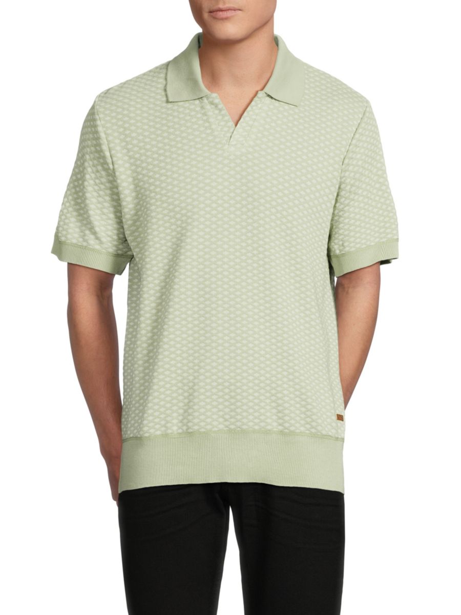 Свитер-поло с воротником Willians Johnny BUFFALO David Bitton, цвет Sage Green 
Свитер-поло с воротником Willians Johnny BUFFALO David Bitton, цвет Sage Green